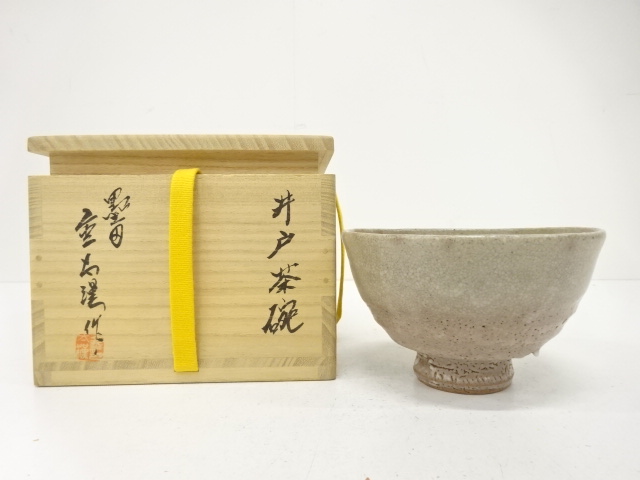 JAPANESE TEA CEREMONY / IDO TEA BOWL CHAWAN / ARTISAN WORK
